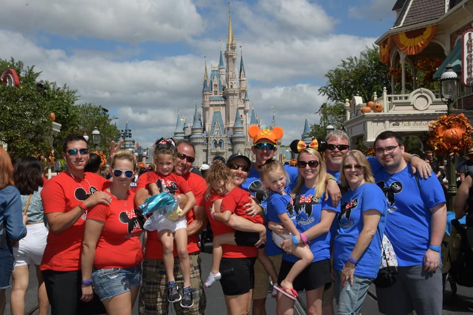 Disney Vacation Family Photo